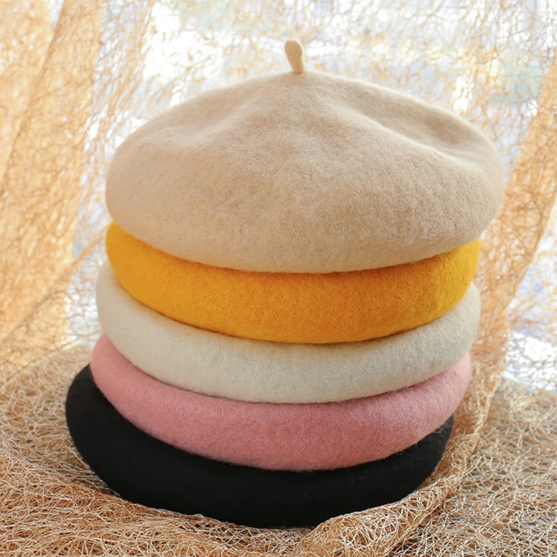 Fashion Spring Autumn Winter Wool Bonnet Princess Kids Girls Cap Berets Lovely Beanies Hat
Fashion Spring Autumn Winter Wool Bonnet Princess Kids Girls Cap Berets Lovely Beanies Hat