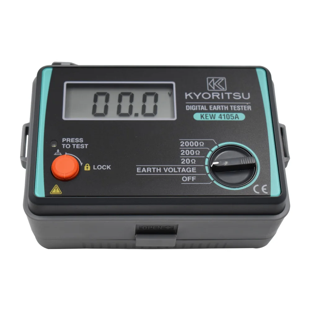 KYORITSU 4105A Digital Earth Resistance Tester KYORITSU KEW 4105A Digital Earth Tester Multimeter Resistance Meter
KYORITSU 4105A Digital Earth Resistance Tester KYORITSU KEW 4105A Digital Earth Tester Multimeter Resistance Meter