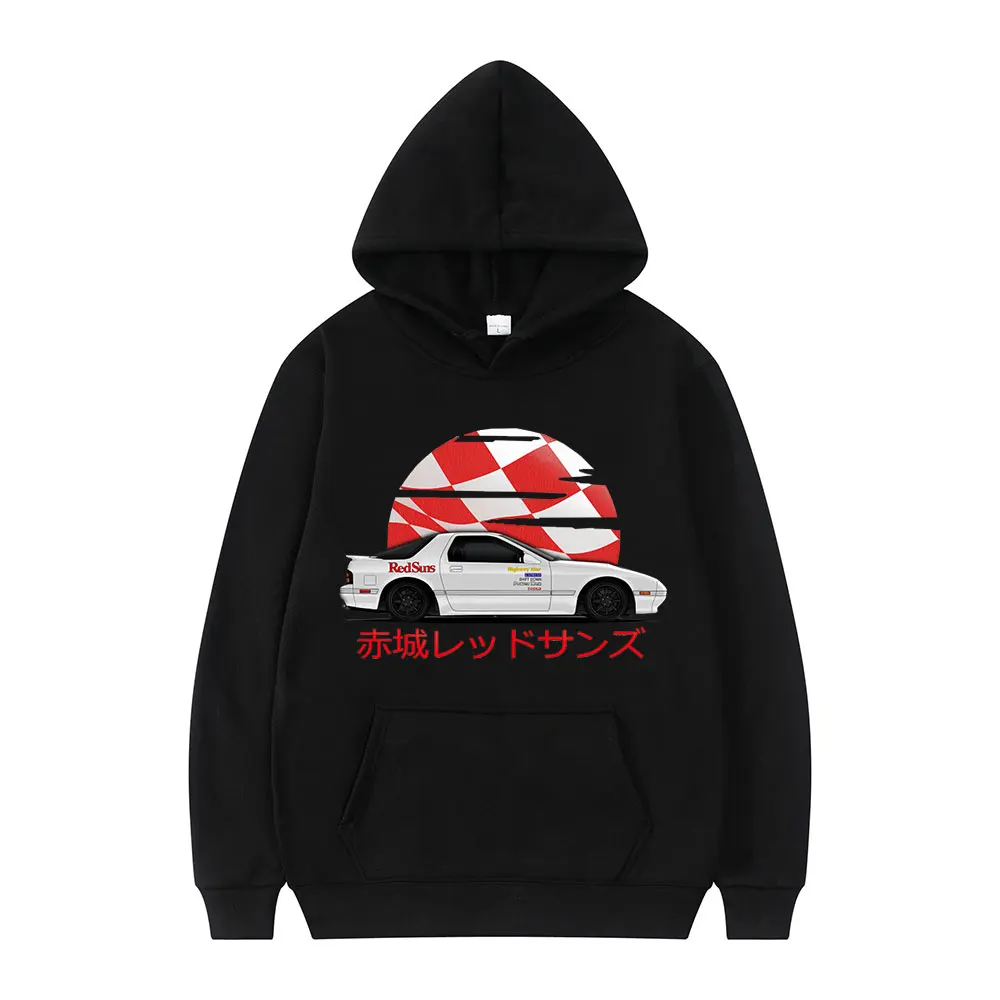 Initial D Drift Akagi RedSuns Hoodie Japanese Anime AE86 Men Fashion Pullovers Streetwear JDM Automobile Culture Sweatshirts
Initial D Drift Akagi RedSuns Hoodie Japanese Anime AE86 Men Fashion Pullovers Streetwear JDM Automobile Culture Sweatshirts