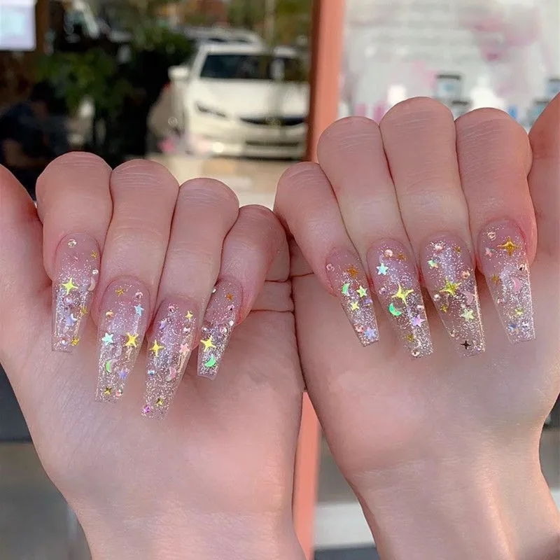 Nail Art Glitter Mix Star Heart Hexagon Acrylic Glitter Mixes Nail Sequins Colorful Glitter Nail Art Decorations
Nail Art Glitter Mix Star Heart Hexagon Acrylic Glitter Mixes Nail Sequins Colorful Glitter Nail Art Decorations