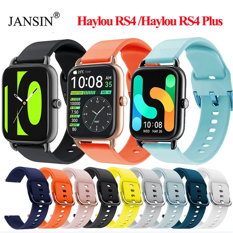 Silicone Watchband For Haylou RS4 Plus Strap Replacement Sport Smartwatch Bracelet Band For Haylou RS4/haylou GST Wristband
Silicone Watchband For Haylou RS4 Plus Strap Replacement Sport Smartwatch Bracelet Band For Haylou RS4/haylou GST Wristband