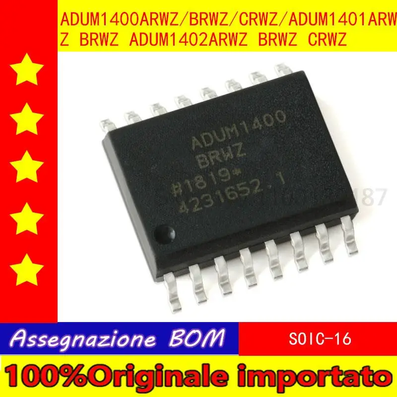 100% Оригинальный импортный домашний интерьер ADUM1400 ADUM1401 ADUM1402ARWZ BRWZ CRWZ цифровой изолятор
100% Оригинальный импортный домашний интерьер ADUM1400 ADUM1401 ADUM1402ARWZ BRWZ CRWZ цифровой изолятор