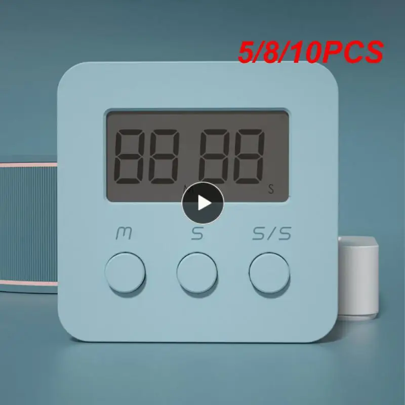 5/8/10PCS Mini Kitchen Reminder Lcd Kitchen Timer Study Self-discipline Cooking Alarm Clock Kitchen Accessories Tools
5/8/10PCS Mini Kitchen Reminder Lcd Kitchen Timer Study Self-discipline Cooking Alarm Clock Kitchen Accessories Tools