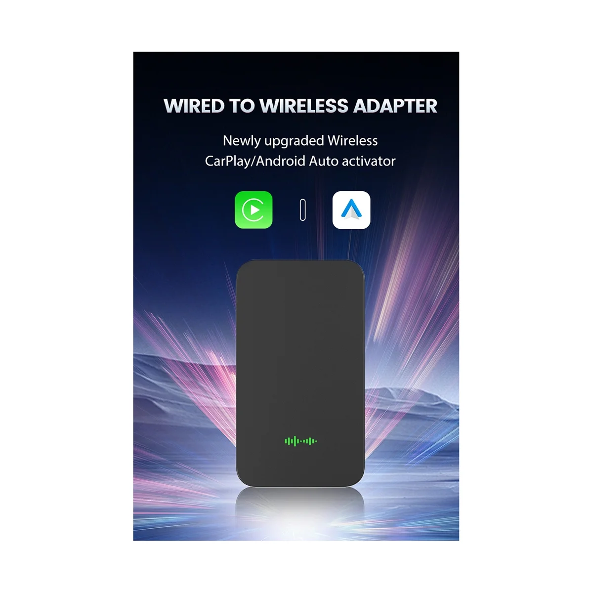 Mini Wireless Adapter Car Wired Carplay Android Auto to Wireless Carplay Android Auto Multimedia Video Play 4.1
Mini Wireless Adapter Car Wired Carplay Android Auto to Wireless Carplay Android Auto Multimedia Video Play 4.1