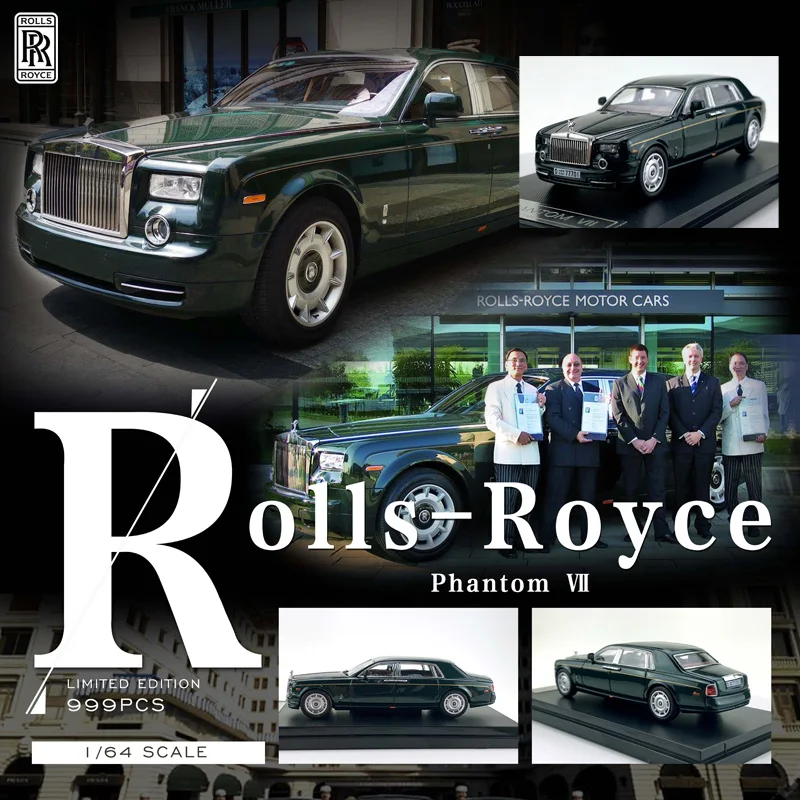 Original Alloy Limited Edition 1:64 Rolls-Royce Phantom VII7 Seventh Generation Phantom British Green Car Model Gift
Original Alloy Limited Edition 1:64 Rolls-Royce Phantom VII7 Seventh Generation Phantom British Green Car Model Gift