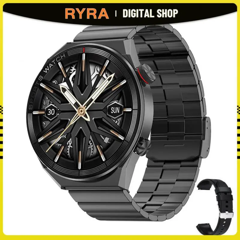 RYRA DT3 Mate Smart Watch Men 1.5Inch Full Screen Display Bluetooth Call Wireless Charger Smartwatch NFC GPS Tracker GT3 Pro Max
RYRA DT3 Mate Smart Watch Men 1.5Inch Full Screen Display Bluetooth Call Wireless Charger Smartwatch NFC GPS Tracker GT3 Pro Max
