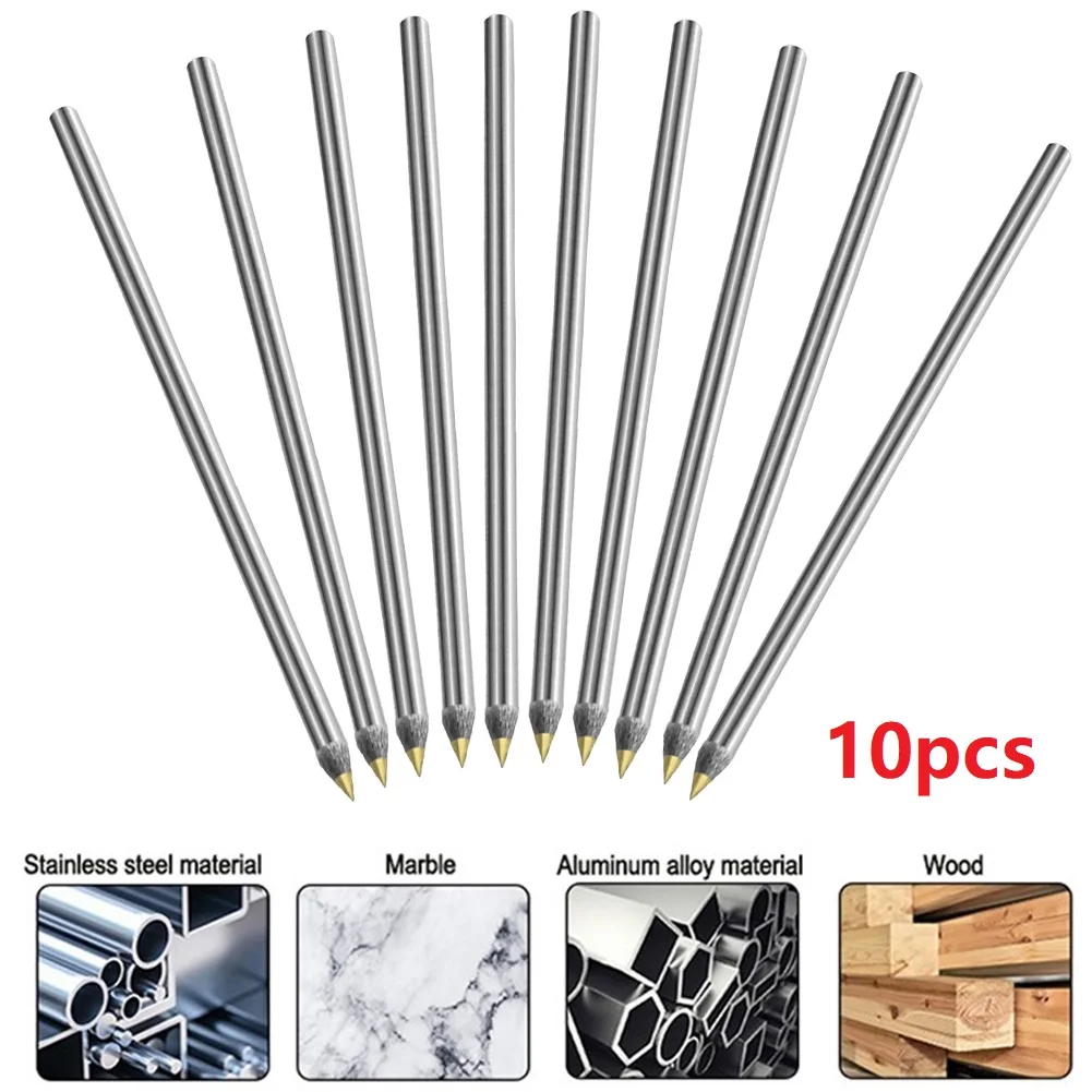 5/10pcs 141mm Alloy Scribing Pen Glass Tile Cutter Scribing Needle For Ceramic Metal Surface Marking Multi-function Etching Tool
5/10pcs 141mm Alloy Scribing Pen Glass Tile Cutter Scribing Needle For Ceramic Metal Surface Marking Multi-function Etching Tool