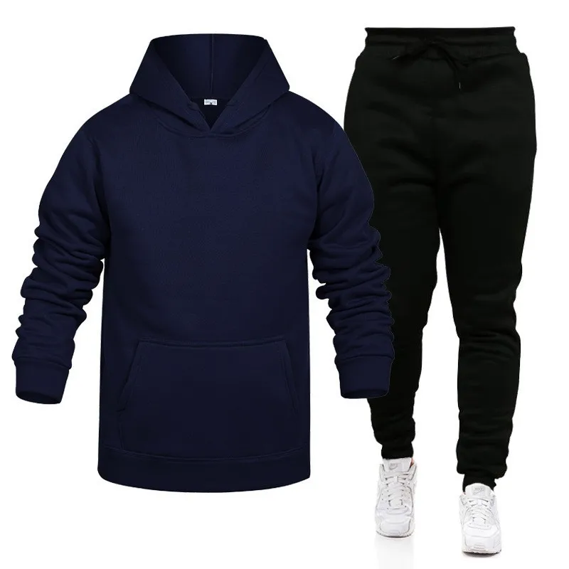 Spring and Autumn Men's Casual Sweater Set Sportswear Hooded Jacket Sports Pants Set Fashion Streetwear S--3XL
Spring and Autumn Men's Casual Sweater Set Sportswear Hooded Jacket Sports Pants Set Fashion Streetwear S--3XL