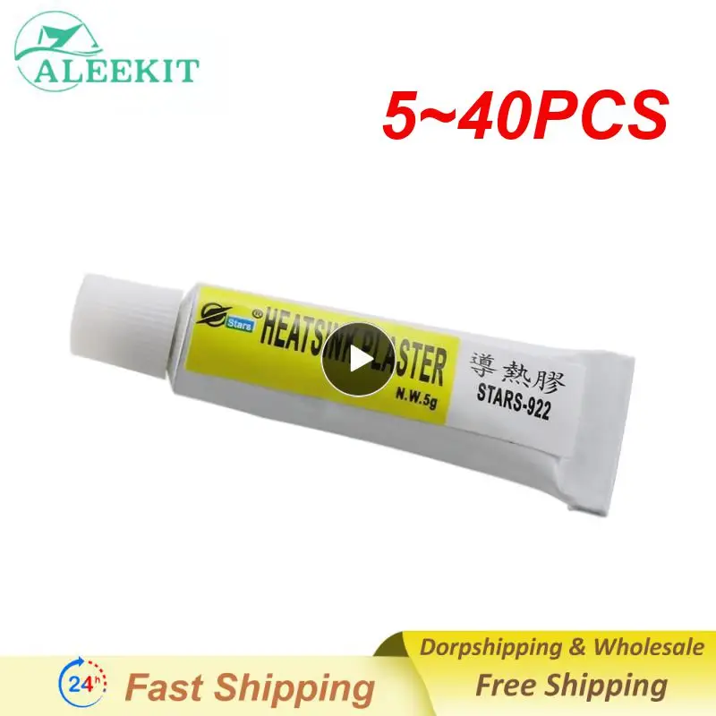 5~40PCS 5g Thermal Pads Conductive Heatsink Plaster Viscous Adhesive Glue For Chip VGA RAM LED IC Cooler Radiator Cooling
5~40PCS 5g Thermal Pads Conductive Heatsink Plaster Viscous Adhesive Glue For Chip VGA RAM LED IC Cooler Radiator Cooling