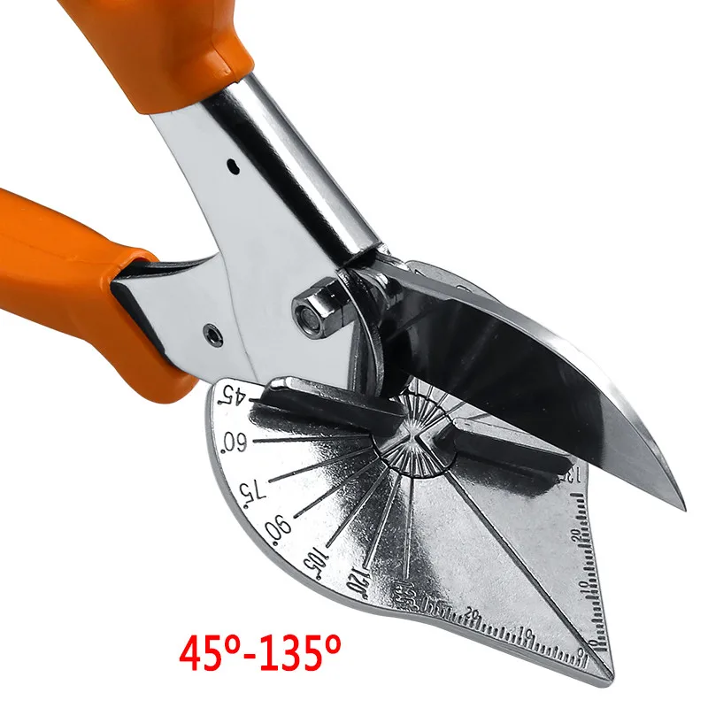45-180 Degree Scissors Multi Angle Mitre Siding Wire Duct Cutter PVC PE Plastic Pipe Scissor Cutting Household Plumbing Tool
45-180 Degree Scissors Multi Angle Mitre Siding Wire Duct Cutter PVC PE Plastic Pipe Scissor Cutting Household Plumbing Tool