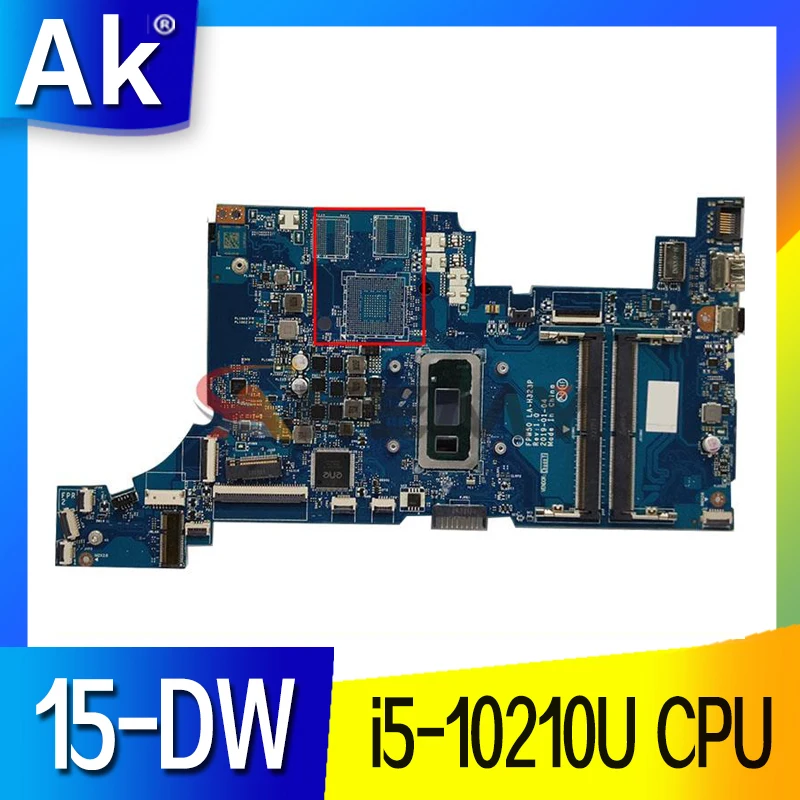LA-H323P Mainboard For HP 15-DW 15-DW0037WM 15S-DU Laptop Motherboard With i5-10210U CPU DDR4 100% Tested
LA-H323P Mainboard For HP 15-DW 15-DW0037WM 15S-DU Laptop Motherboard With i5-10210U CPU DDR4 100% Tested