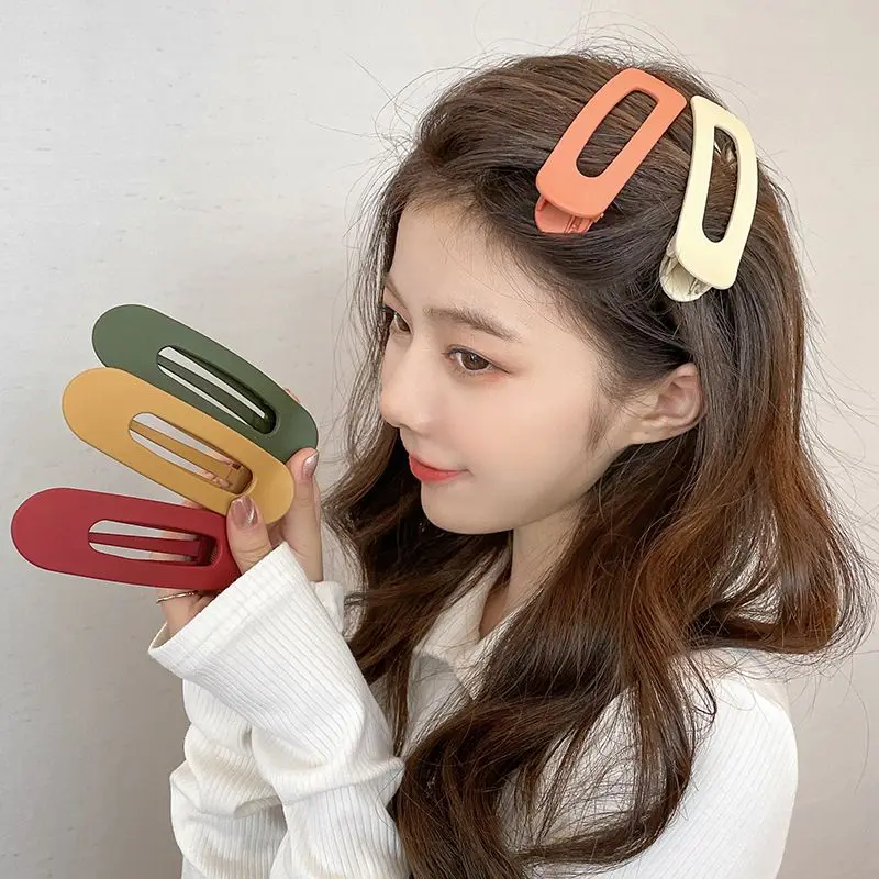 Hair Barrettes Girl Large Broken Frosted Side Clip Barette Women Cute Accessories Korean Decoration Hair clips Acessories Girls
Hair Barrettes Girl Large Broken Frosted Side Clip Barette Women Cute Accessories Korean Decoration Hair clips Acessories Girls