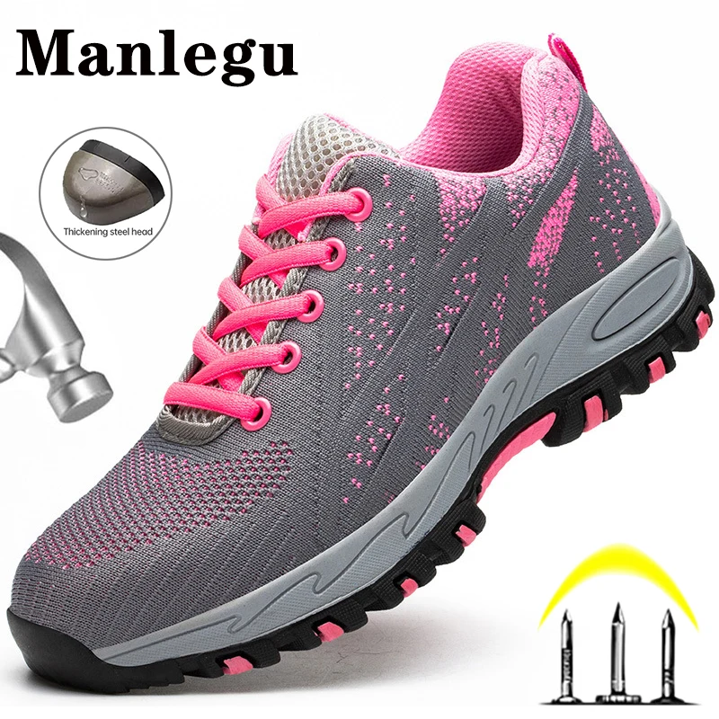 Work Safety Shoes For Women Men Indestructible Work Sneakers Steel Toe Shoes Puncture-Proof Protective Shoes Women Work Boots
Work Safety Shoes For Women Men Indestructible Work Sneakers Steel Toe Shoes Puncture-Proof Protective Shoes Women Work Boots