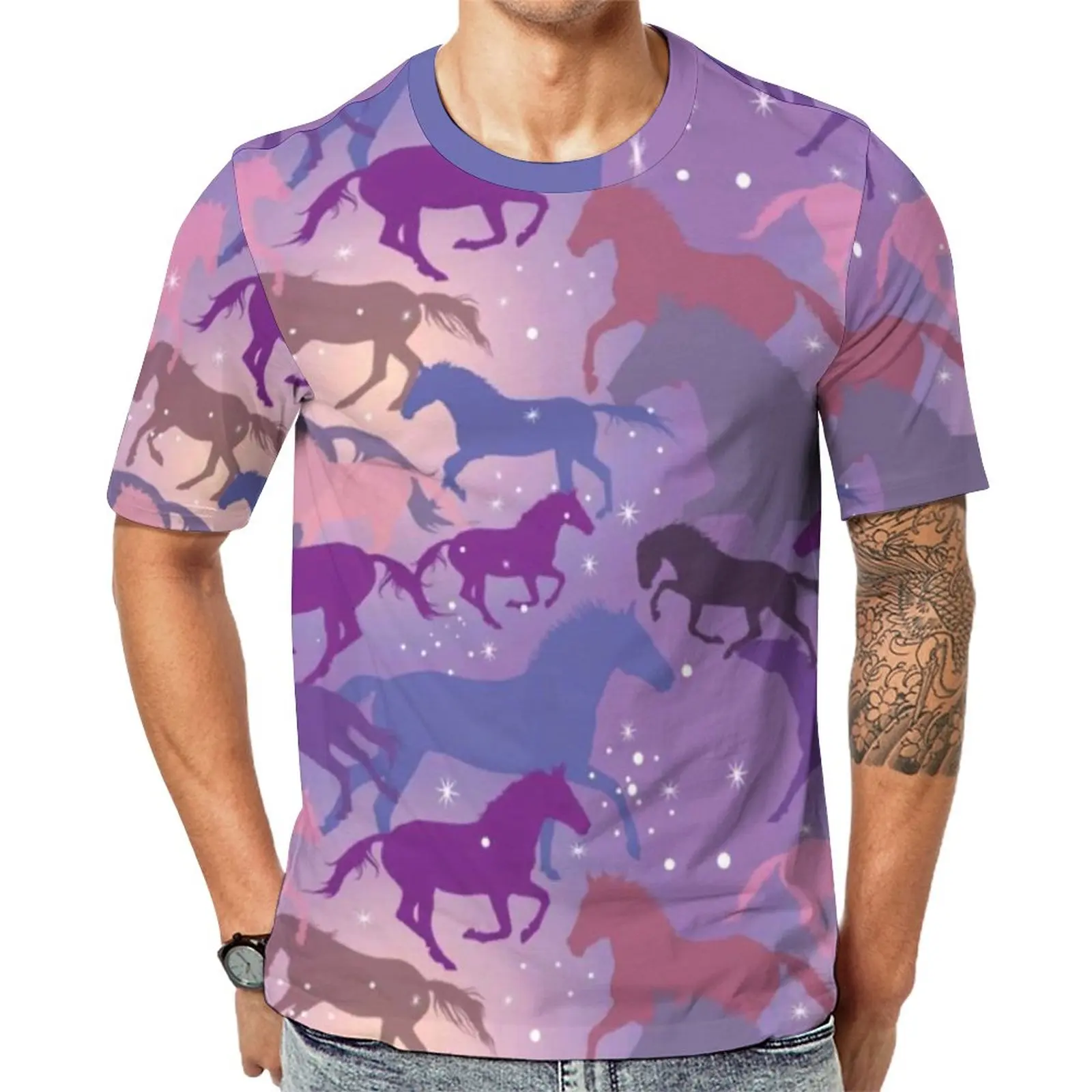Flare Horse T Shirt Wild Horses Riding On Purple Pattern Hip Hop T Shirts Men Y2K Tee Shirt Summer Short Sleeve Custom Top Tees
Flare Horse T Shirt Wild Horses Riding On Purple Pattern Hip Hop T Shirts Men Y2K Tee Shirt Summer Short Sleeve Custom Top Tees
