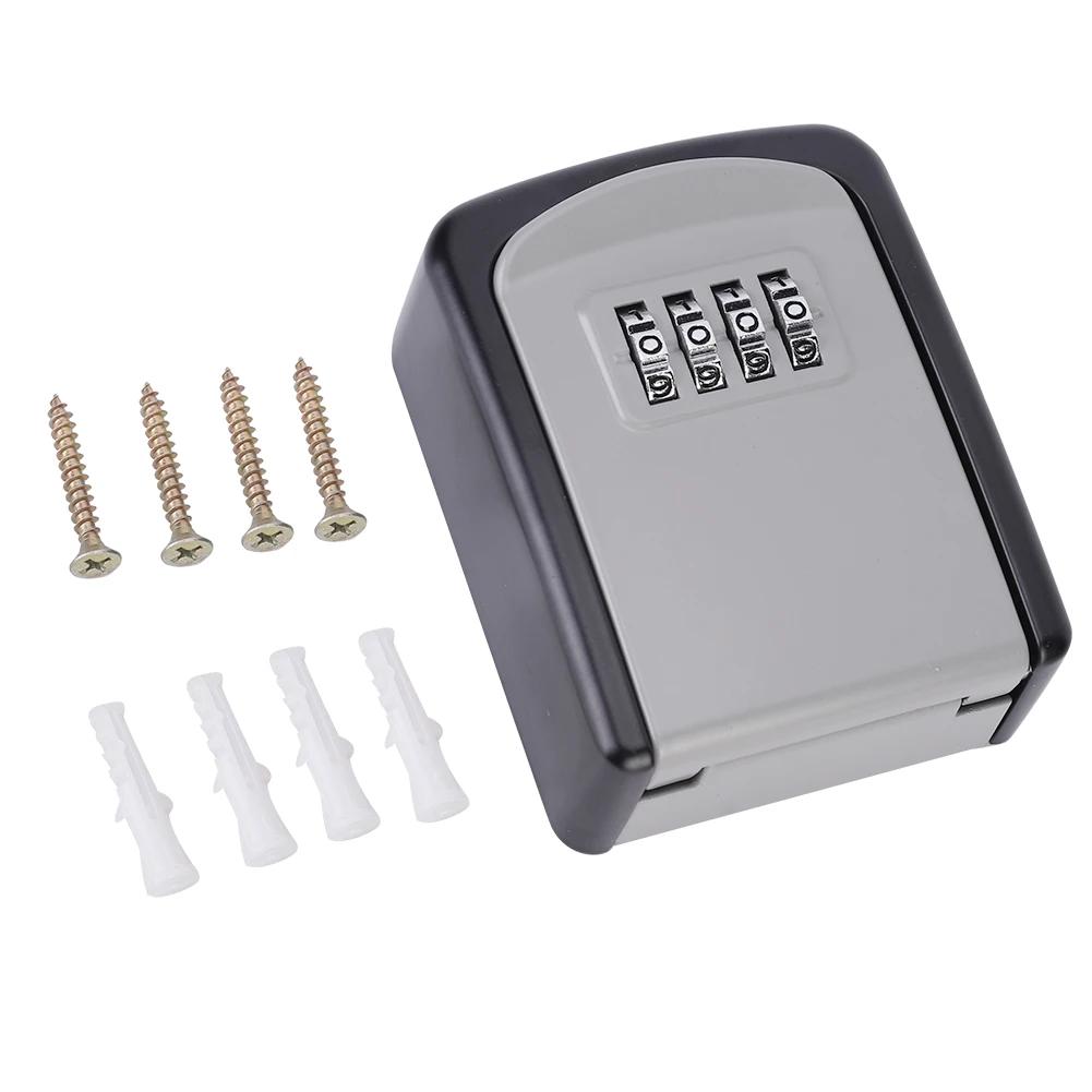 4 Digit Combination Password Key Lock Box Wall Mount Safety Security Storage Case Organizer
4 Digit Combination Password Key Lock Box Wall Mount Safety Security Storage Case Organizer