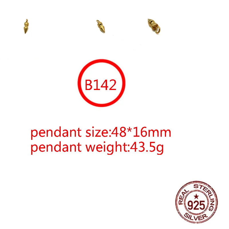 B142 S925 sterling silver pendant creative couple fun hip-hop retro personality gold-plated conical cross shape
B142 S925 sterling silver pendant creative couple fun hip-hop retro personality gold-plated conical cross shape