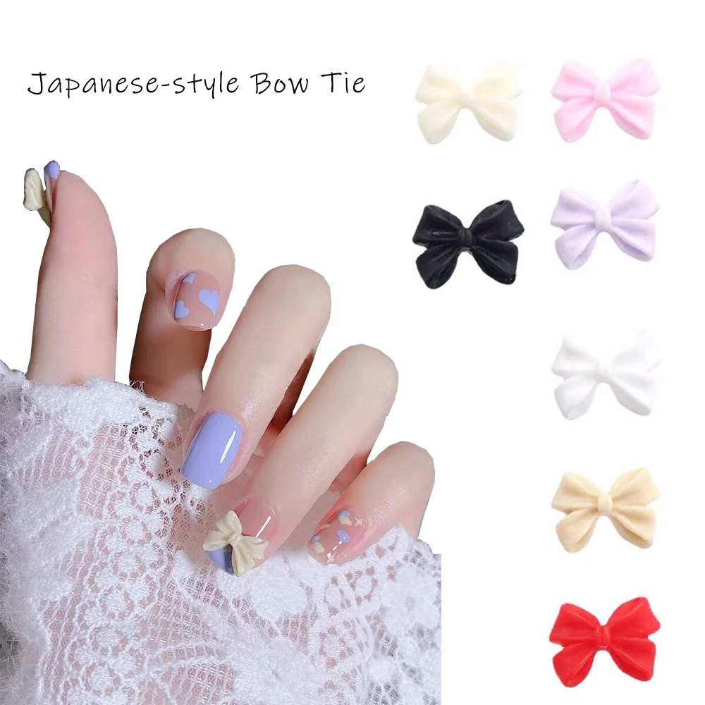 100Pcs/Lot Kawaii Bowknot Nail Decorations 7Color Resin Bowknot Classic Japanese-Style Accessorie DIY 3D Nail Charms(11.5*8.7MM)
100Pcs/Lot Kawaii Bowknot Nail Decorations 7Color Resin Bowknot Classic Japanese-Style Accessorie DIY 3D Nail Charms(11.5*8.7MM)