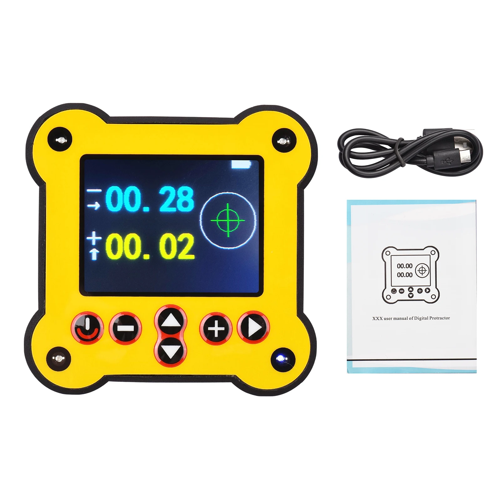 Dual Axis Digital Protractor Inclinometer Magnetic Angle Finder Level Box For Woodworking Machinery Construction Steel Structure 
Dual Axis Digital Protractor Inclinometer Magnetic Angle Finder Level Box For Woodworking Machinery Construction Steel Structure