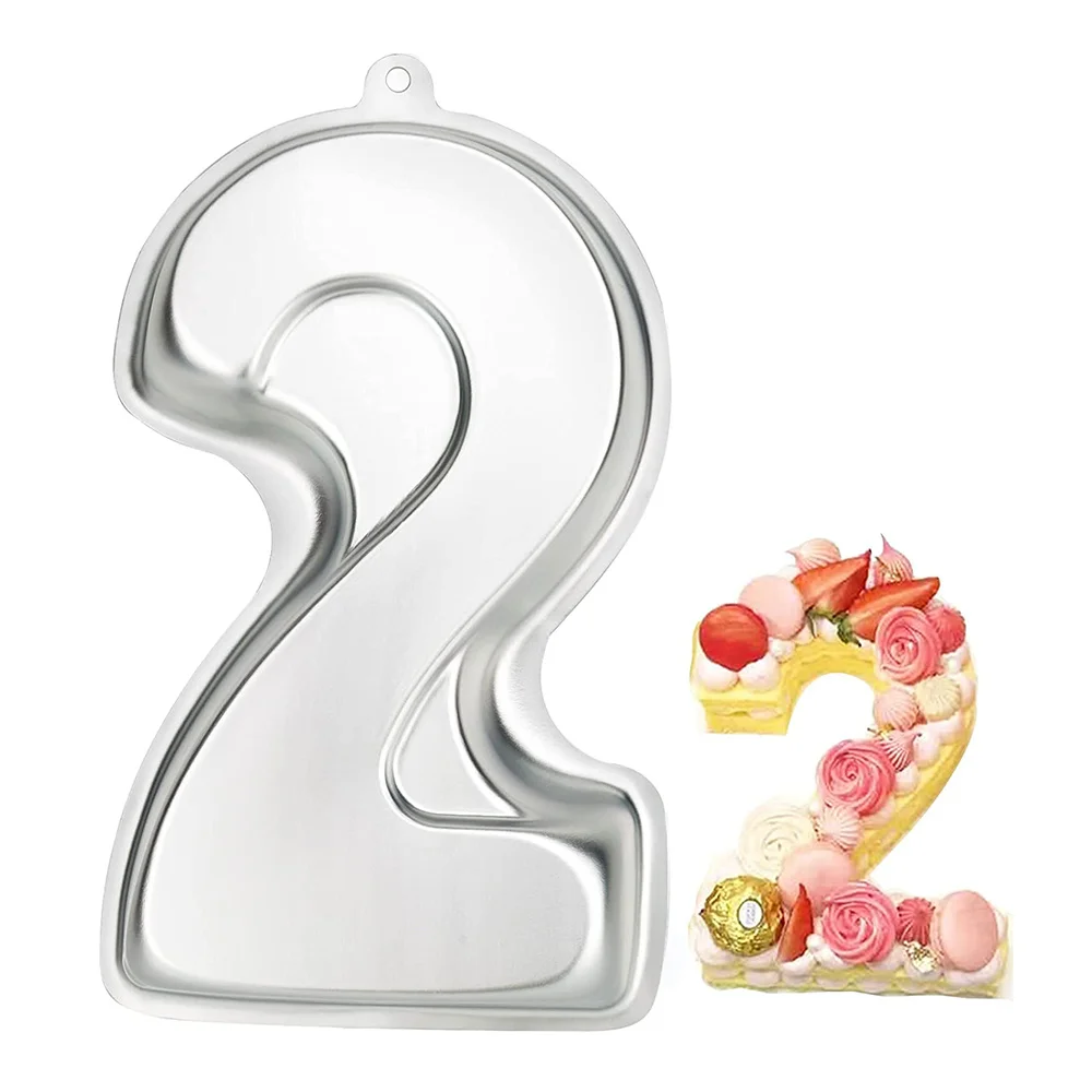 Aluminum 3D Large Number Cake Pans Number 1 2 3 4 5 6 7 8 9 Shape Cake Moulds Birthday Baking Pan Decorating Mould 10091
Aluminum 3D Large Number Cake Pans Number 1 2 3 4 5 6 7 8 9 Shape Cake Moulds Birthday Baking Pan Decorating Mould 10091