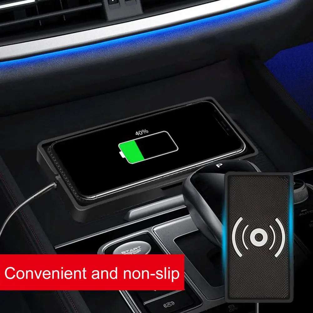 Автомобильное зарядное устройство QC3.0 5 В, быстрая зарядка 10 Вт, беспроводное автомобильное зарядное устройство, держатель телефона для iPhone/...
Автомобильное зарядное устройство QC3.0 5 В, быстрая зарядка 10 Вт, беспроводное автомобильное зарядное устройство, держатель телефона для iPhone/...