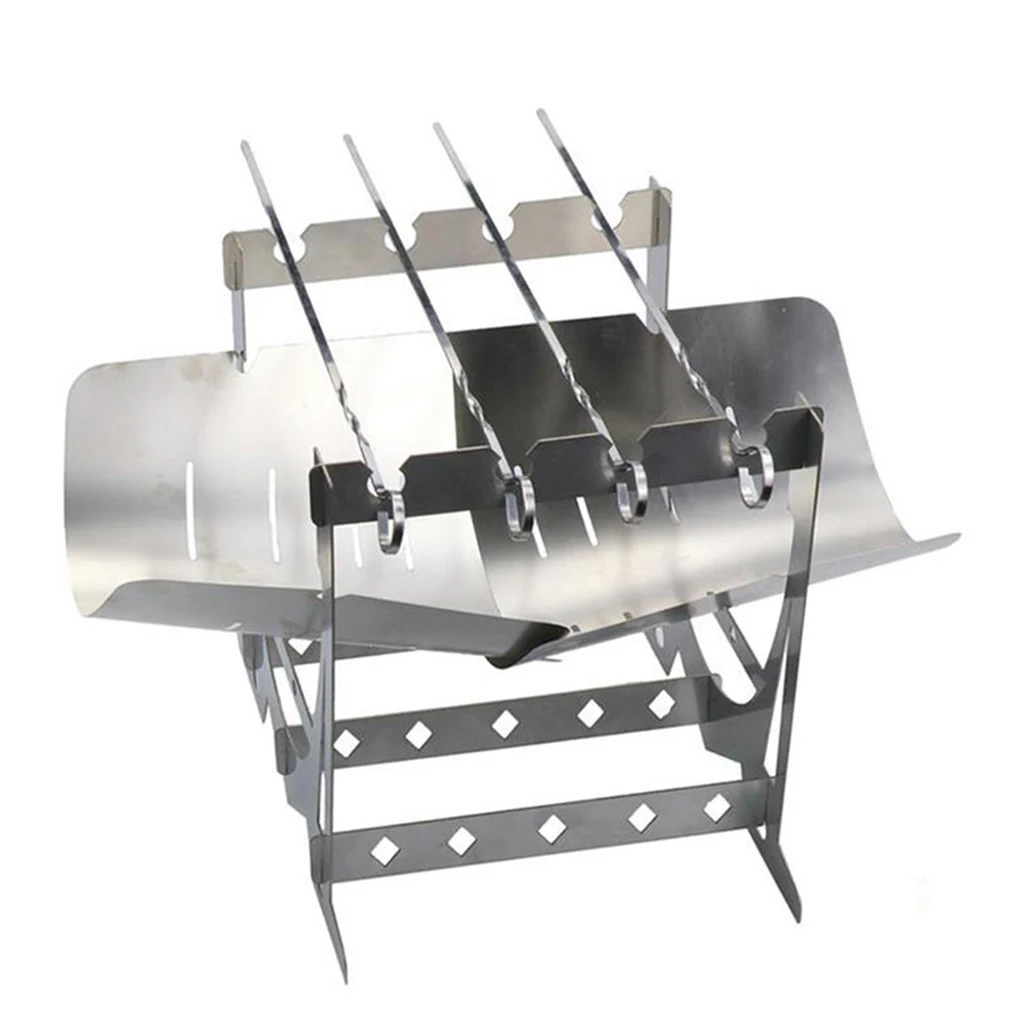 Barbecue Grill Stainless Steel Foldable Grilling Net Portable Stove with Ash Tray BBQ Tools Supplies Gifts Camping
Barbecue Grill Stainless Steel Foldable Grilling Net Portable Stove with Ash Tray BBQ Tools Supplies Gifts Camping