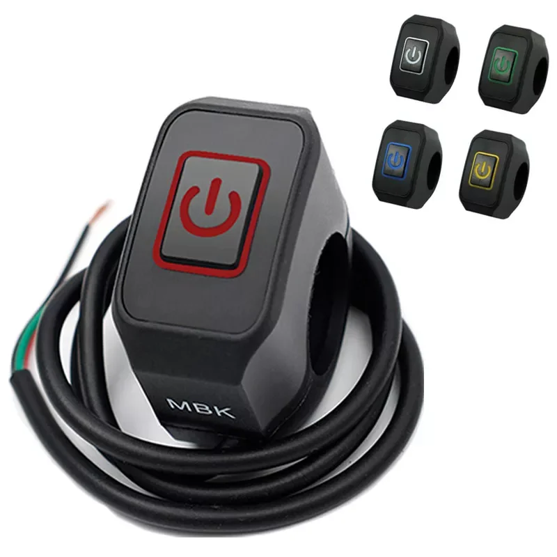 22mm Motorcycle Handlebar Switch ON OFF Horn Headlight Control Buttton Waterproof Modified Switches with LED Light
22mm Motorcycle Handlebar Switch ON OFF Horn Headlight Control Buttton Waterproof Modified Switches with LED Light