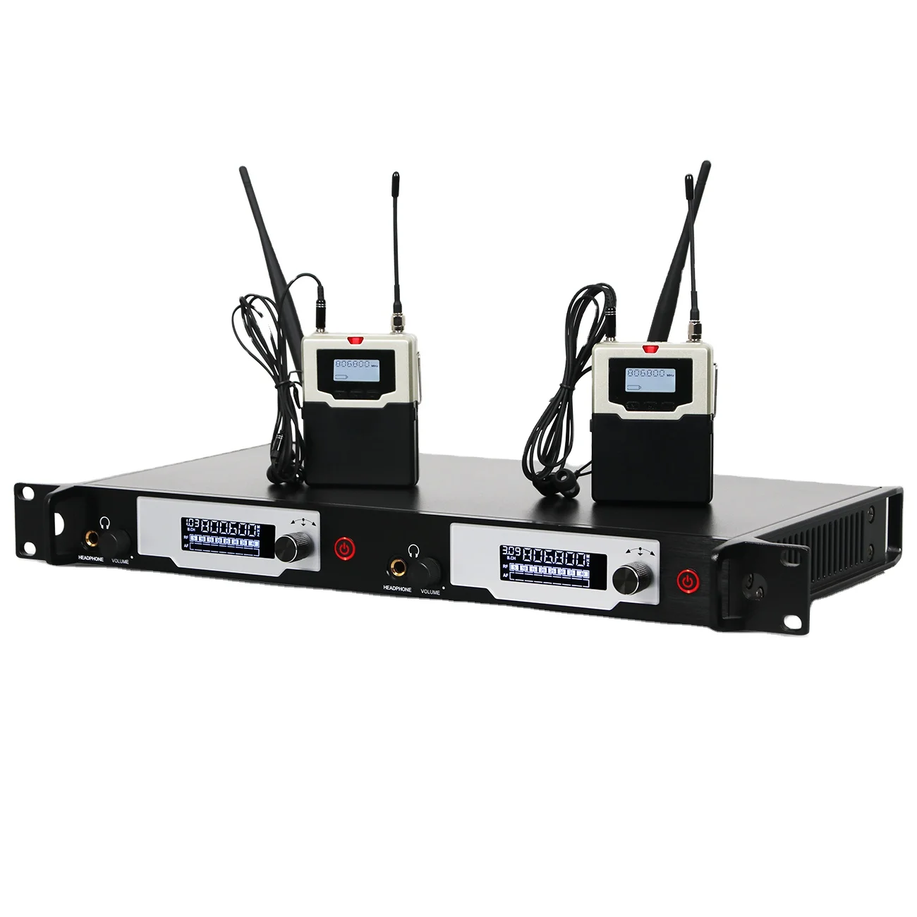 Biner J2 2-Channel Transmitter personal Wireless In Ear Monitor System with 2 bodypack
Biner J2 2-Channel Transmitter personal Wireless In Ear Monitor System with 2 bodypack