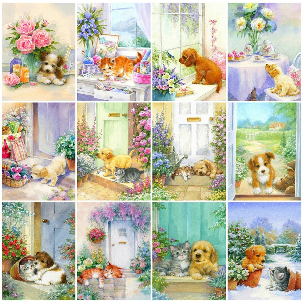 5D алмазная живопись «сделай сам», цветы, вышивка в виде собаки, кошки, Набор для вышивки крестиком, Ручная инкрустация, подарки, домашнее настенное украшение
5D алмазная живопись «сделай сам», цветы, вышивка в виде собаки, кошки, Набор для вышивки крестиком, Ручная инкрустация, подарки, домашнее настенное украшение