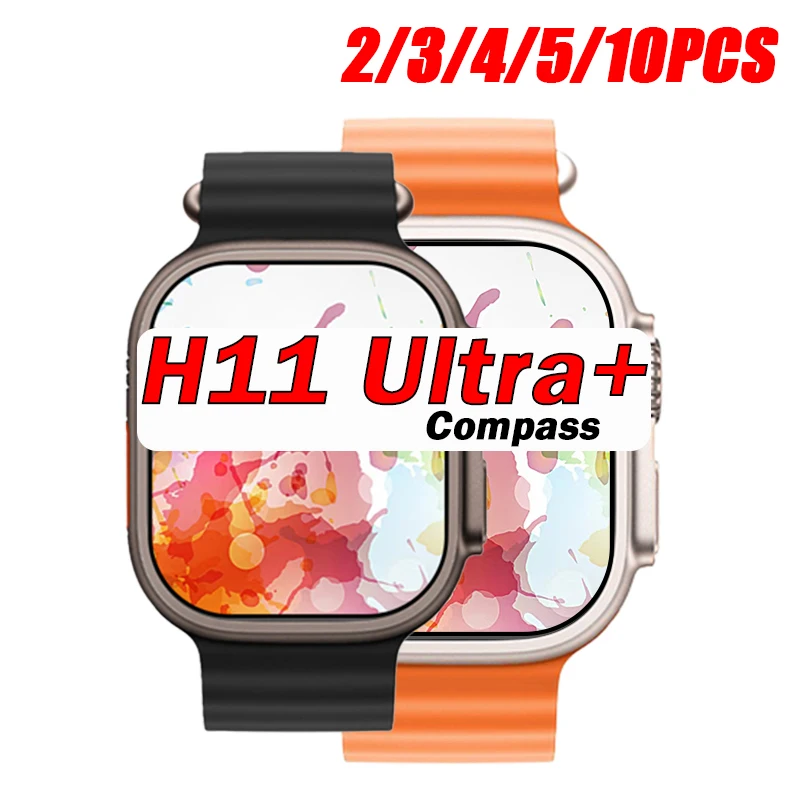 Умные часы H11 Ultra + IWO Ultra для мужчин и женщин, Bluetooth-вызов, 173 спортивных режимов, фототрекер с ремешком, блокировка 49 мм, компас серии 8 9
Умные часы H11 Ultra + IWO Ultra для мужчин и женщин, Bluetooth-вызов, 173 спортивных режимов, фототрекер с ремешком, блокировка 49 мм, компас серии 8 9