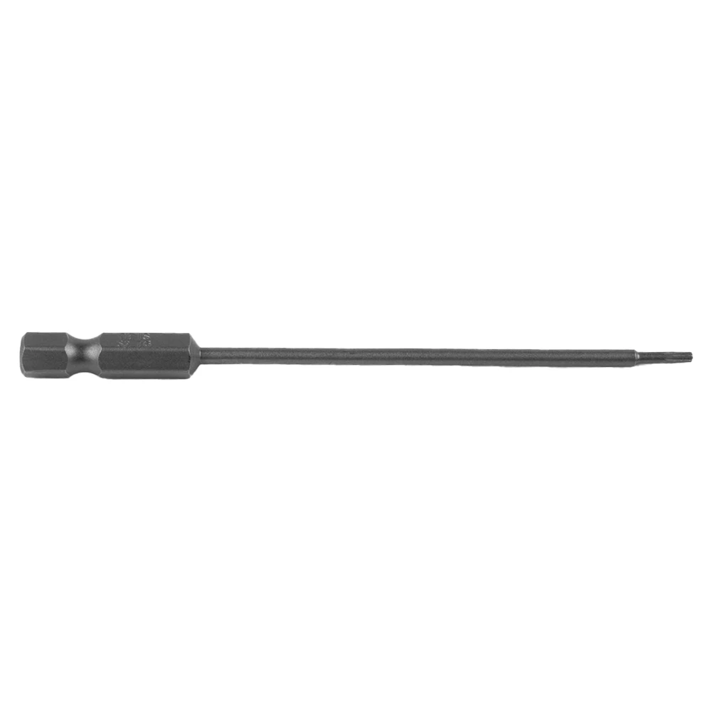 Torx Head Screwdriver Bit Solid Special Heat Treatment 100mm/3.94in 1pc 6.35mm / 1/4 Inch Shank 60HRC Hardness Alloy Steel
Torx Head Screwdriver Bit Solid Special Heat Treatment 100mm/3.94in 1pc 6.35mm / 1/4 Inch Shank 60HRC Hardness Alloy Steel
