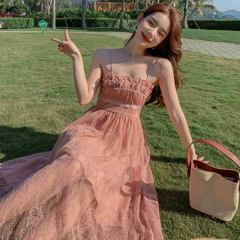 The slip dress is gentle and dressed, super fairy Sen is thin, first love, bellflower Hepburn style skirt children
The slip dress is gentle and dressed, super fairy Sen is thin, first love, bellflower Hepburn style skirt children