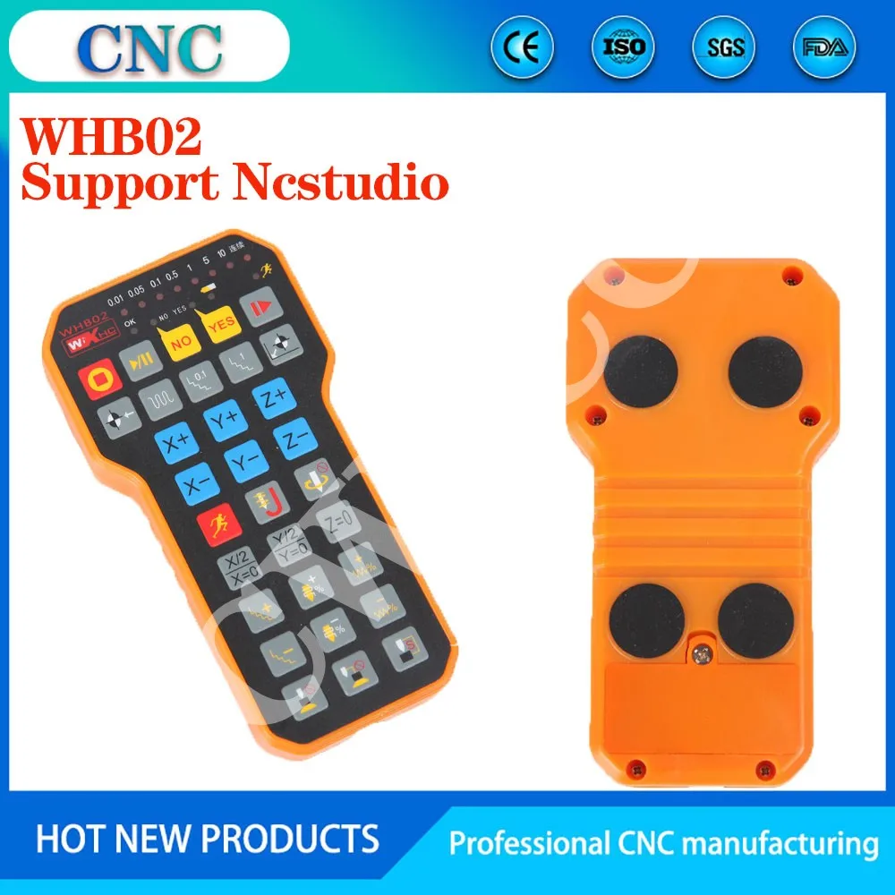 Nc Studio USB Wireless Remote Handle Weihong DSP Control Handle For CNC Engraving Cutting Machine XHC WHB02 NEWCARVE
Nc Studio USB Wireless Remote Handle Weihong DSP Control Handle For CNC Engraving Cutting Machine XHC WHB02 NEWCARVE