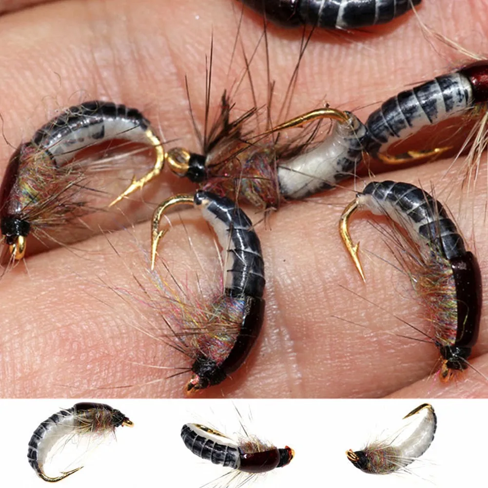 1PC Realistic Nymph Scud Fly For Trout Fishing Artificial Insect Bait Lure Simulated Scud Worm Fishing Tackle Accesssories
1PC Realistic Nymph Scud Fly For Trout Fishing Artificial Insect Bait Lure Simulated Scud Worm Fishing Tackle Accesssories