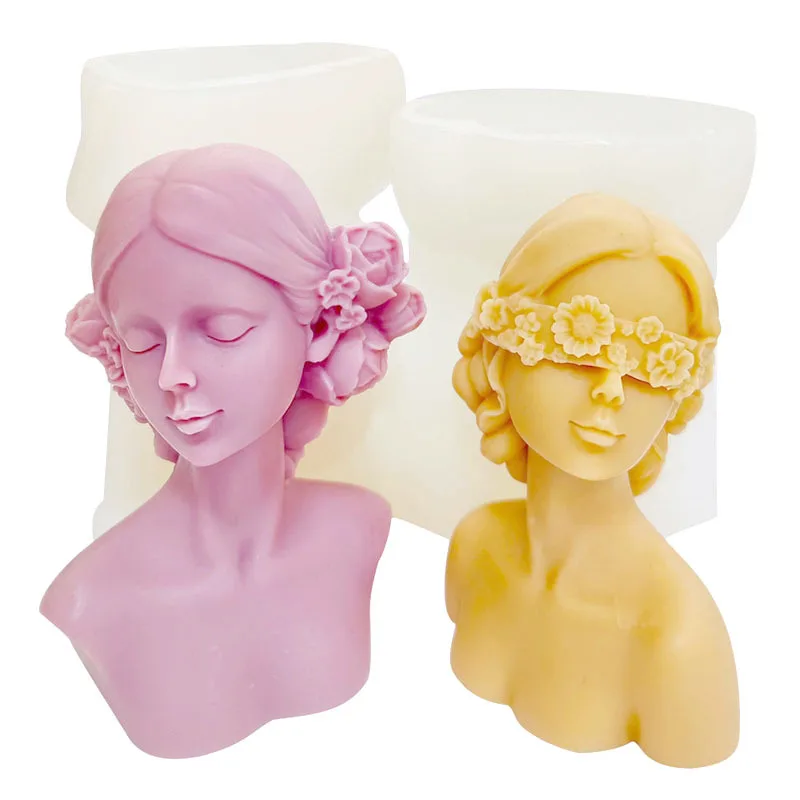 Women Body Candle Silicone Mould Shy Blindfolded Female Plaster Resin Baking Mould Big Braided Rose Fragrance Portrait Ornament
Women Body Candle Silicone Mould Shy Blindfolded Female Plaster Resin Baking Mould Big Braided Rose Fragrance Portrait Ornament