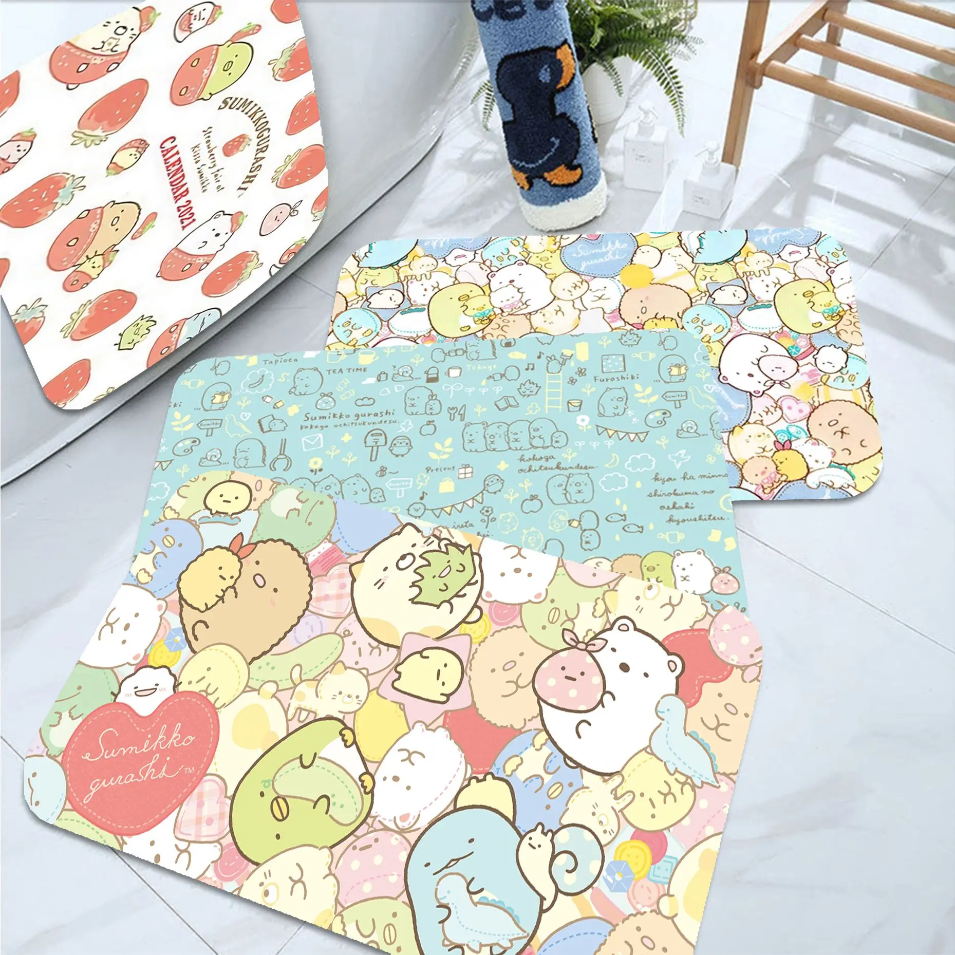Sumikko Gurashi Door Mat Nordic Style Home Doormat Bathroom-Toilet Mats Bedroom Household Carpets
Sumikko Gurashi Door Mat Nordic Style Home Doormat Bathroom-Toilet Mats Bedroom Household Carpets