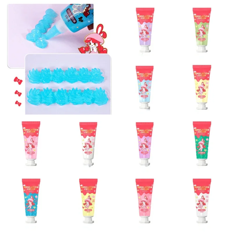 12pcs 50ml/bottle Antifreeze Pearlescent Cream Gum DIY Handmade Phone Case Hairpin Pen Holders Material Crystal Cream Gum
12pcs 50ml/bottle Antifreeze Pearlescent Cream Gum DIY Handmade Phone Case Hairpin Pen Holders Material Crystal Cream Gum
