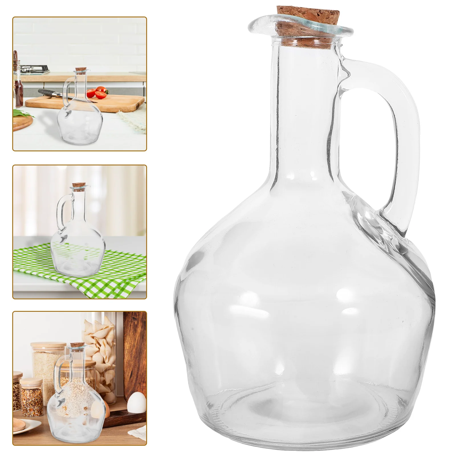 Transparent Oil Container Condiment Bottle Glass Oil Bottle Vinegar Bottle Syrup Dispenser
Transparent Oil Container Condiment Bottle Glass Oil Bottle Vinegar Bottle Syrup Dispenser