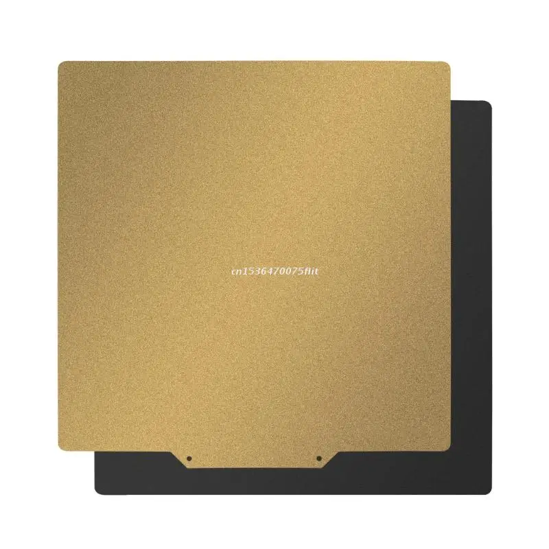235X235MM PEI Hardened Steel Sheet Gold Double-Sided Powder Coated with Magnetic Sticker B Side Dropship
235X235MM PEI Hardened Steel Sheet Gold Double-Sided Powder Coated with Magnetic Sticker B Side Dropship