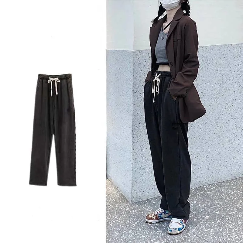 Wei Ku Pants Straight Tube Type Men's and Women's Spring and Autumn New Casual Pants Versatile Trend Pure Cotton American Pants
Wei Ku Pants Straight Tube Type Men's and Women's Spring and Autumn New Casual Pants Versatile Trend Pure Cotton American Pants