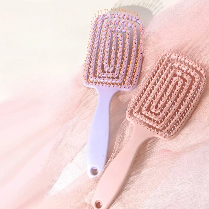 Girls Hair Scalp Massage Comb Hairbrush Bristle Nylon Women Wet Curly Detangle Hair Brush for Salon Hairdressing Styling Tools
Girls Hair Scalp Massage Comb Hairbrush Bristle Nylon Women Wet Curly Detangle Hair Brush for Salon Hairdressing Styling Tools