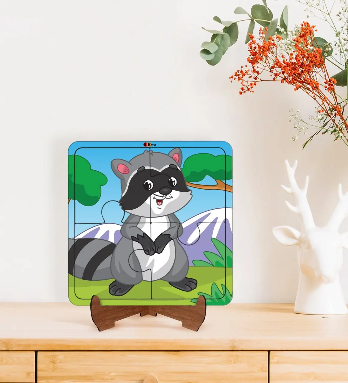 BK Toys Children For 2 si Educational-Tutorial Wooden 4 in 1 Piece Jigsaw Puzzle Frame Model 28
BK Toys Children For 2 si Educational-Tutorial Wooden 4 in 1 Piece Jigsaw Puzzle Frame Model 28