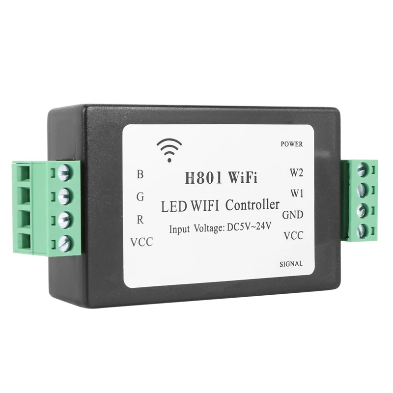 5X H801 RGBW фотоэлементы, RGB контроллер постоянного тока 5-24 В, вход для 5050 2835 3528 SMD, фотоэлементы, лента
5X H801 RGBW фотоэлементы, RGB контроллер постоянного тока 5-24 В, вход для 5050 2835 3528 SMD, фотоэлементы, лента