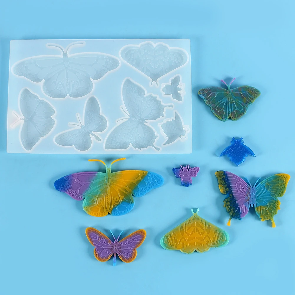 Cartoon Silicone Mold Diy Jewelry Butterfly Necklace Pendant Lanugo Mold Resin Molds For Jewelry
Cartoon Silicone Mold Diy Jewelry Butterfly Necklace Pendant Lanugo Mold Resin Molds For Jewelry