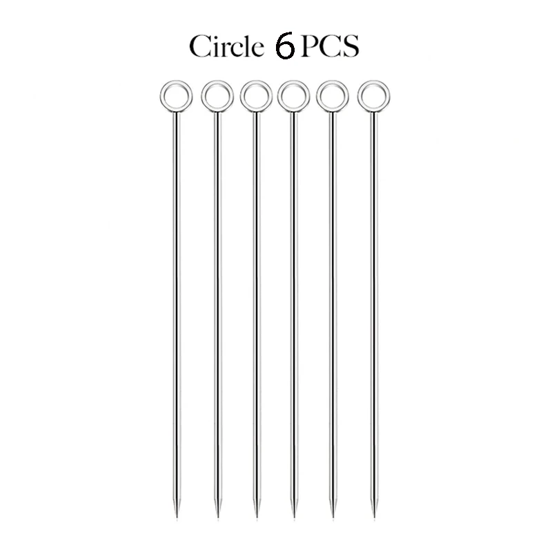 6 шт., палочки для коктейлей CocktailGeek из нержавеющей стали
6 шт., палочки для коктейлей CocktailGeek из нержавеющей стали