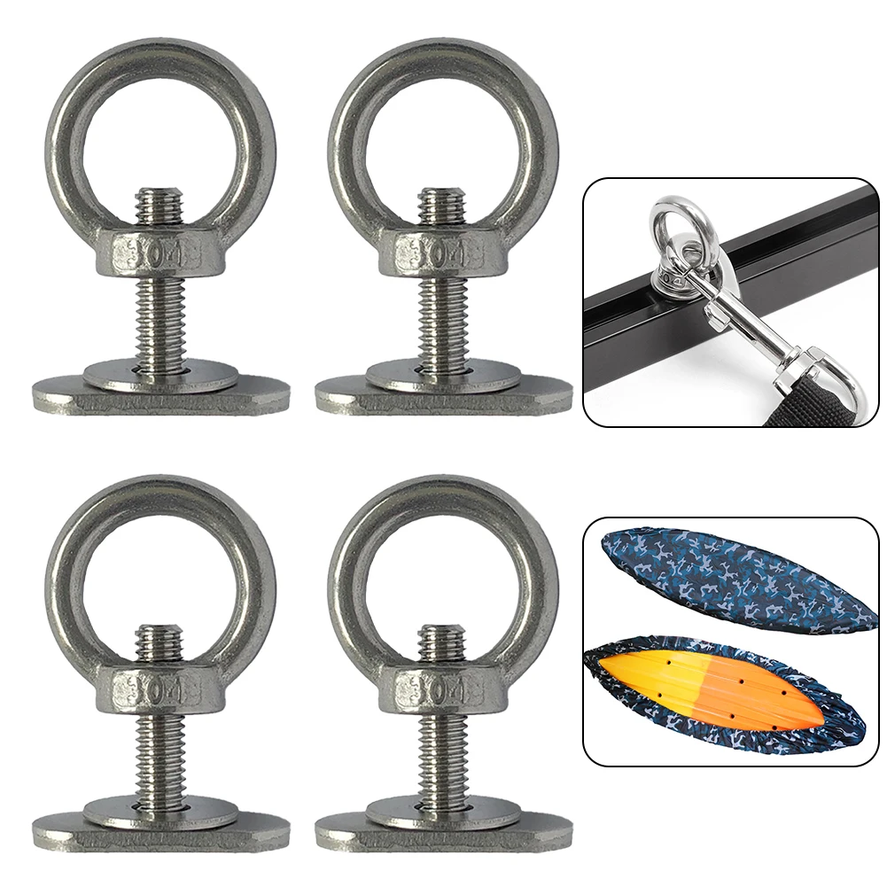 Kayak Rail Track Mount Tie Down Eyelet Track Rail Adapter For Fishing Kayak Track Bracket Screws For Fishing Plier Lanyard
Kayak Rail Track Mount Tie Down Eyelet Track Rail Adapter For Fishing Kayak Track Bracket Screws For Fishing Plier Lanyard