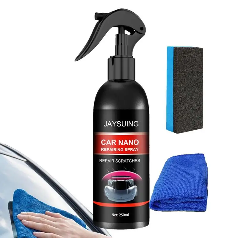 Car Scratch Repair Spray Automotive Nano Coating Agent Parts Refurbisher With Towel And Sponge Fast Fine Scratch Repair Fast Car
Car Scratch Repair Spray Automotive Nano Coating Agent Parts Refurbisher With Towel And Sponge Fast Fine Scratch Repair Fast Car