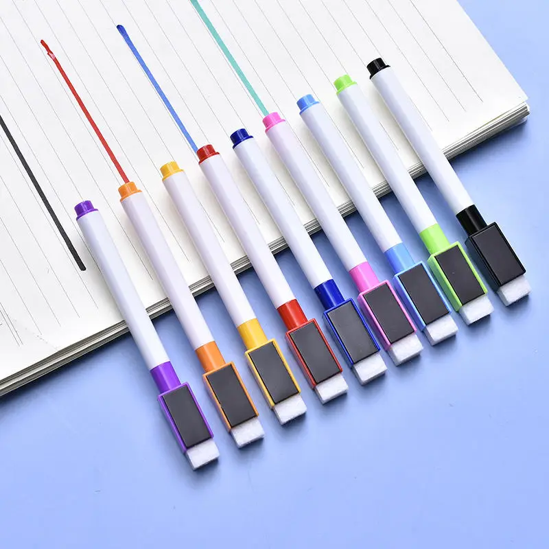 8 Colors Erasable Magnetic Whiteboard Marker Pen Blackboard Marker Chalk Glass Ceramics Office School Art Marker Stationery
8 Colors Erasable Magnetic Whiteboard Marker Pen Blackboard Marker Chalk Glass Ceramics Office School Art Marker Stationery