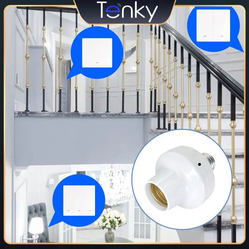 Hands-free Voice Control Light Bulb Wireless Smart Lamp Holder E27 E26 90-250v Smart Home Wifi Smart Light Bulb Adapter
Hands-free Voice Control Light Bulb Wireless Smart Lamp Holder E27 E26 90-250v Smart Home Wifi Smart Light Bulb Adapter
