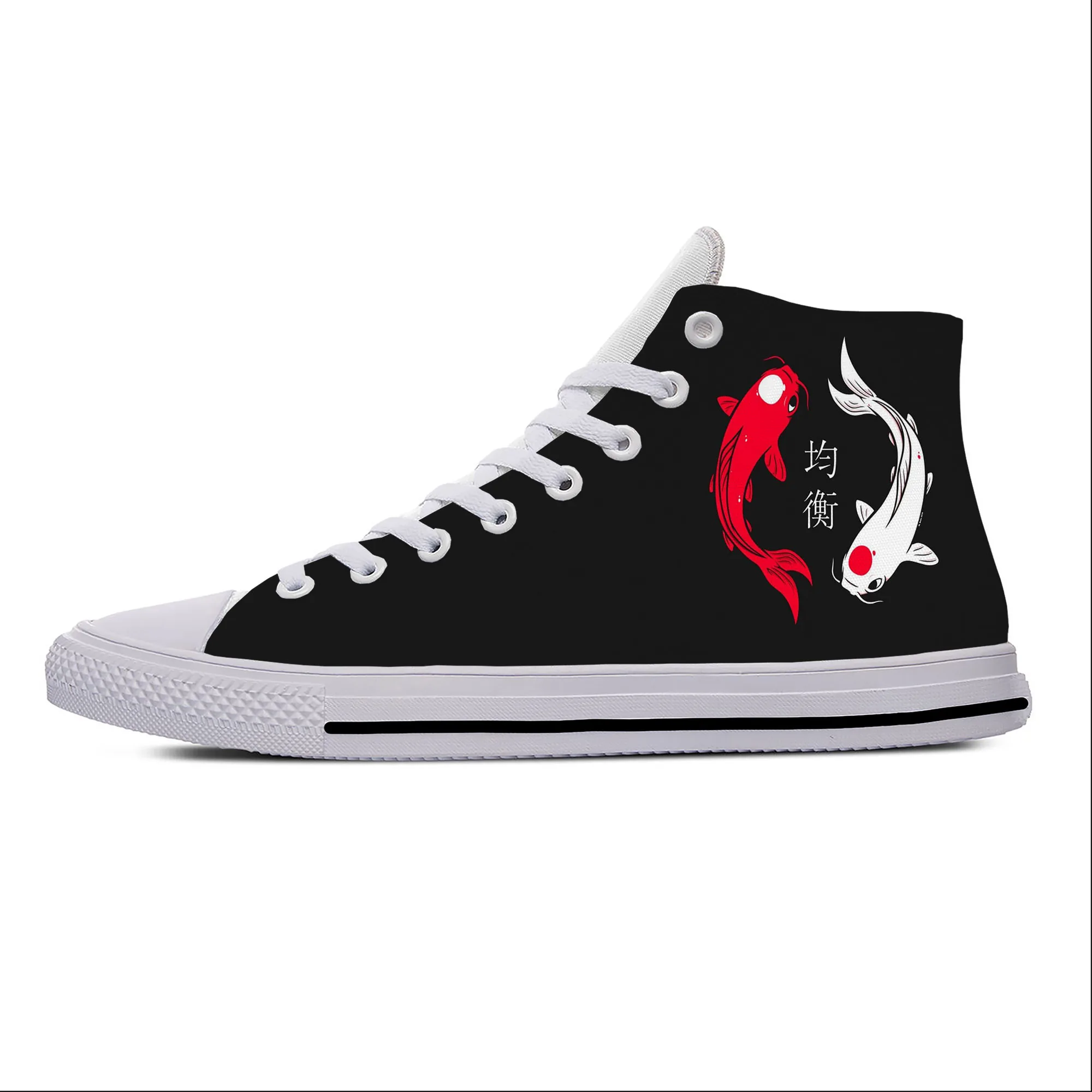 Summer Hot Anime Manga Cartoon Koi Fish Carp Funny Casual Shoes High Top Men Women Fashion Sneakers High Top Classic Board Shoes
Summer Hot Anime Manga Cartoon Koi Fish Carp Funny Casual Shoes High Top Men Women Fashion Sneakers High Top Classic Board Shoes