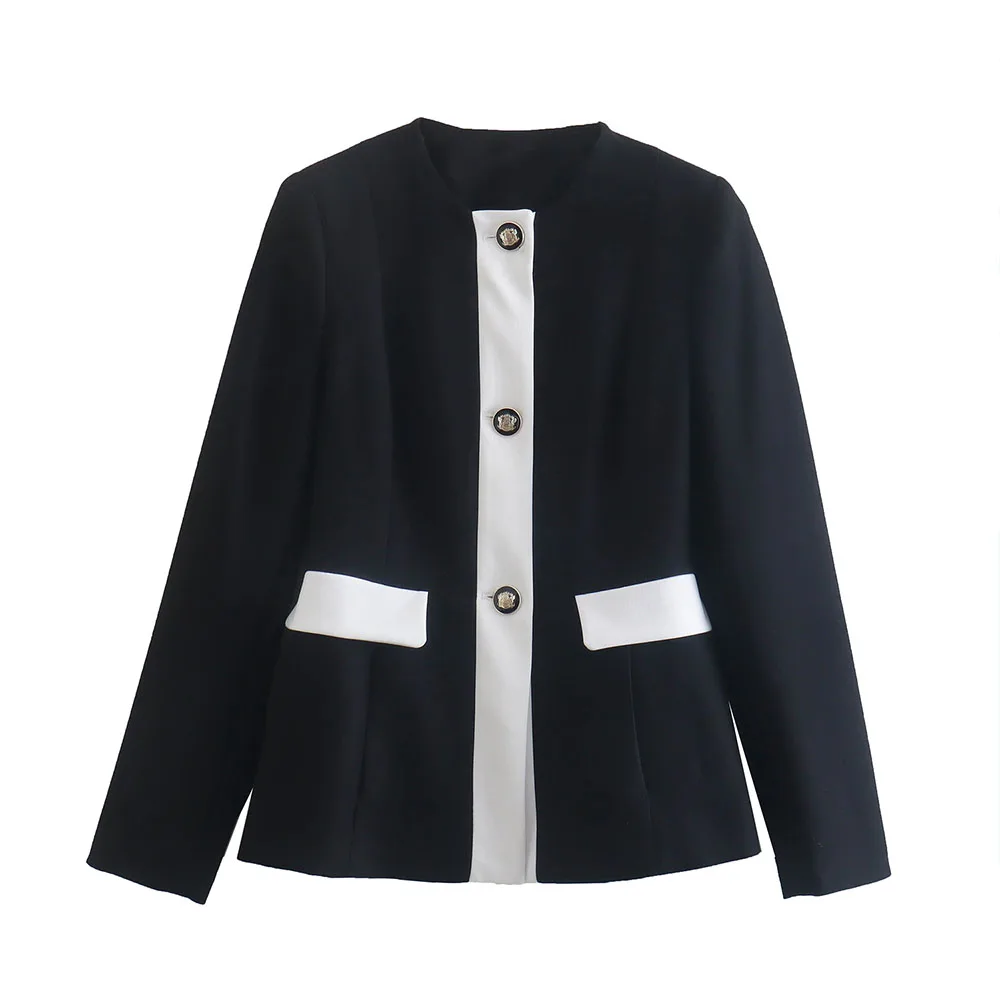 2022 Ladies Fashion Single Breasted Panel Slim Fit Blazer Coat Vintage Long Sleeve Pocket Women Coat Chic Veste
2022 Ladies Fashion Single Breasted Panel Slim Fit Blazer Coat Vintage Long Sleeve Pocket Women Coat Chic Veste